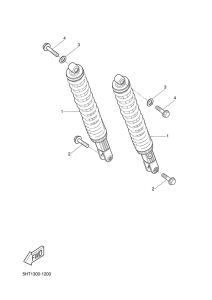XQ150 Задняя подвеска