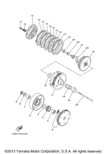 TTR90ET Сцепление