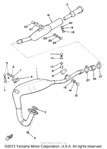 DT175G Выхлопная система