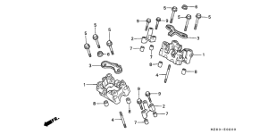 NTV650 Распределительный вал holder