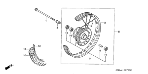 XR80R Transom + tube