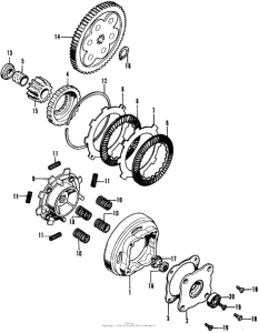 CL70 Сцепление
