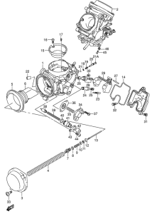 SV650 Carburetor assy