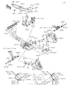 ZX1000 Глушитель