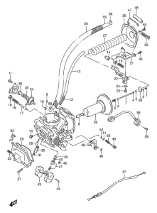 VS1400 Carburetor assy