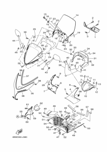 XP500 Ветровое стекло