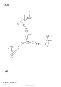  Маслянный трубопровод