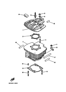 TY250 Цилиндр