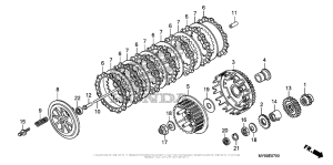XR650L Сцепление