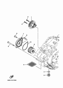 YS125-5C Масляный насос