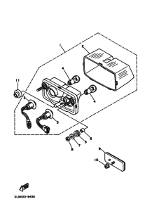  Taillight unit ass`y