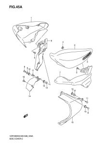 VZR1800 Боковая крышка