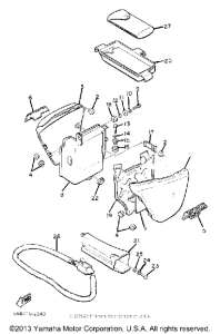 XJ650J Side cover tool