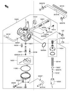 FD112 Carburetor assy