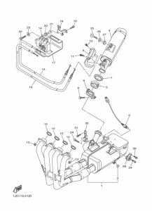 YZF-R6 Выхлопная система