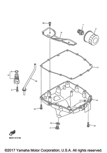 YZF-R1S Масляный фильтр