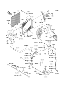 ER500 Радиатор