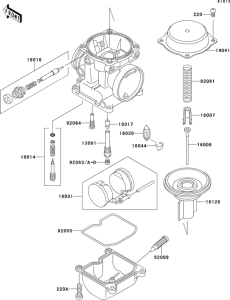 ZL600 Карбюратор в разборе