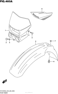  Переднее крыло