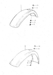 DR500 Переднее крыло