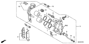  Передний суппорт