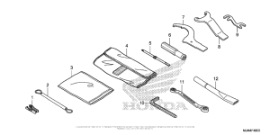 VFR800F Инструмент