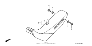 XR250R Сиденье