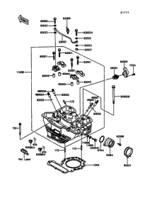KL600 Головка цилиндров