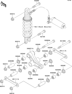 ZX900 Подвеска
