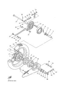 PW80 Переднее колесо