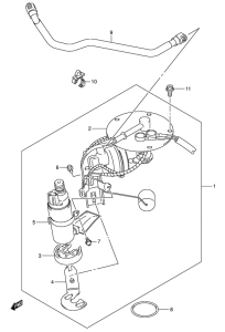 VL1500 Топливный насос