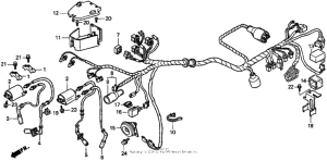 VT1100T Жгут проводов