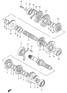 VS600 Трансмиссия