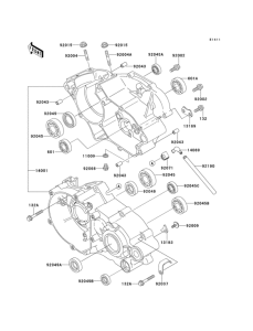  Картер двигателя