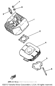 YSR50B Цилиндры