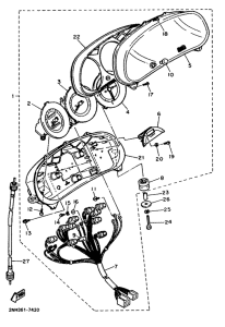 FJ1200 Приборы