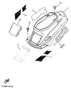 CW50 Боковые обтекатели