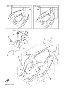 YZF-R1 Боковые обтекатели