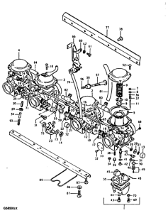 GS850 Carburetor assy