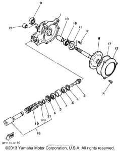 PW50G Ведущий вал