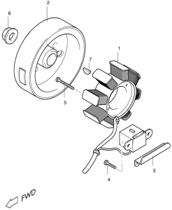 UF50 Зажигание