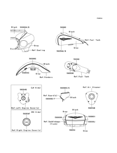  Decals(gray / black)(def)