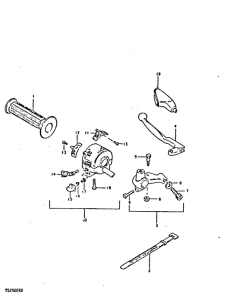 TS250 Left handle switch