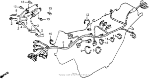 CB650 Wire harness + ignition