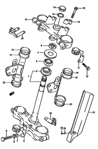 DR350 Траверса нижняя