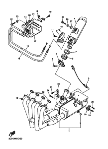 YZF-R6R Выхлоп