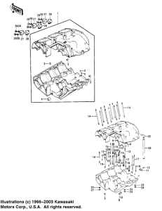  Картер двигателя