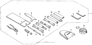 CB400F Инструмент