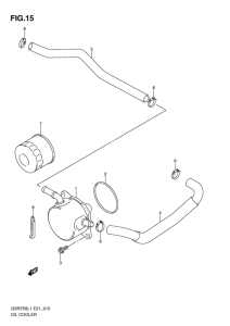GSR750 Масляный радиатор