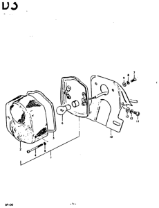 GP100 Задний комбинированный сигнал
